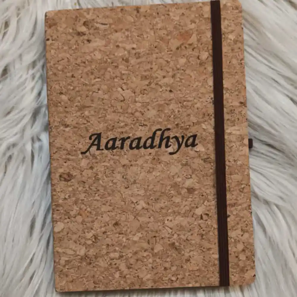 Eco Friendly Notebook with Name